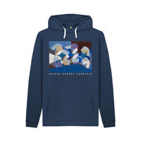 Saloua Raouda Choucair: Composition in Blue Module hoodie